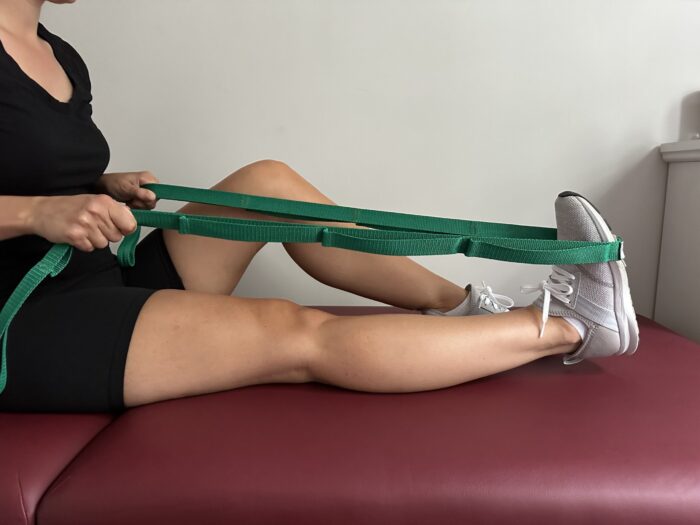 Calf Stretch with Band 