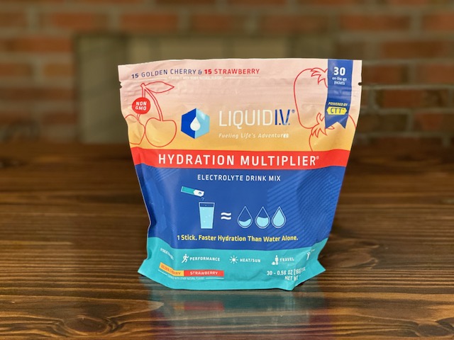 Liquid IV electrolyte supplement for optimal hydration