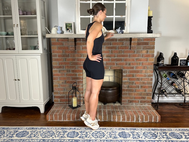 heel raise exercise for ankle instability